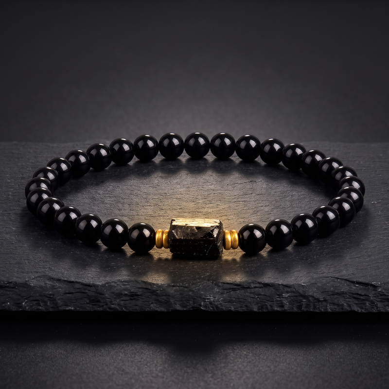 SEROVA — Black Tourmaline Grounding Bracelet